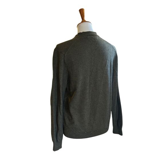 Ben Sherman 100% Merino Wool Skull Cardigan – Women’s L (Tagged Men’s XXL) - Picture 5 of 8